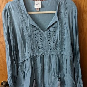 Knox Rose long sleeve top, XL